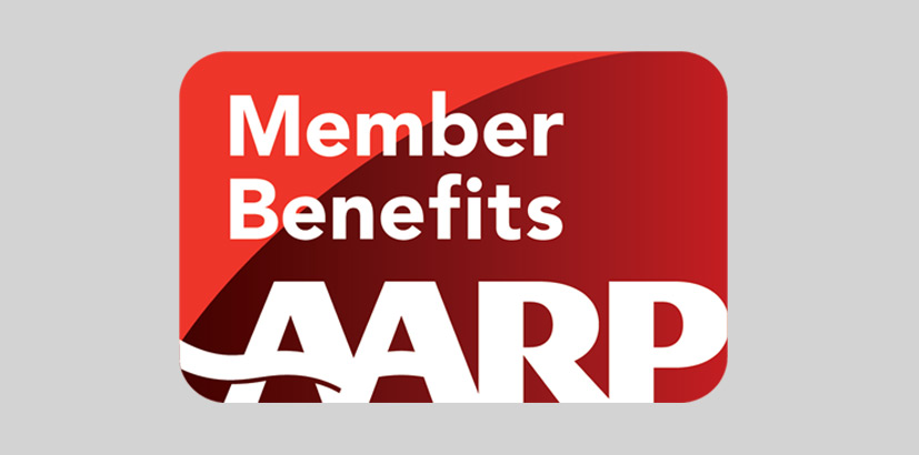 AARP member discount, Save up to 20%