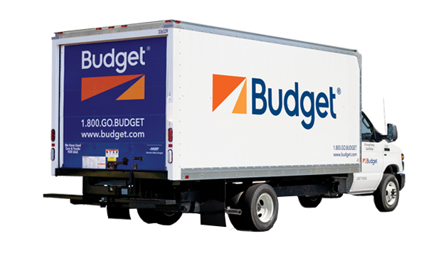 budget cube van rental